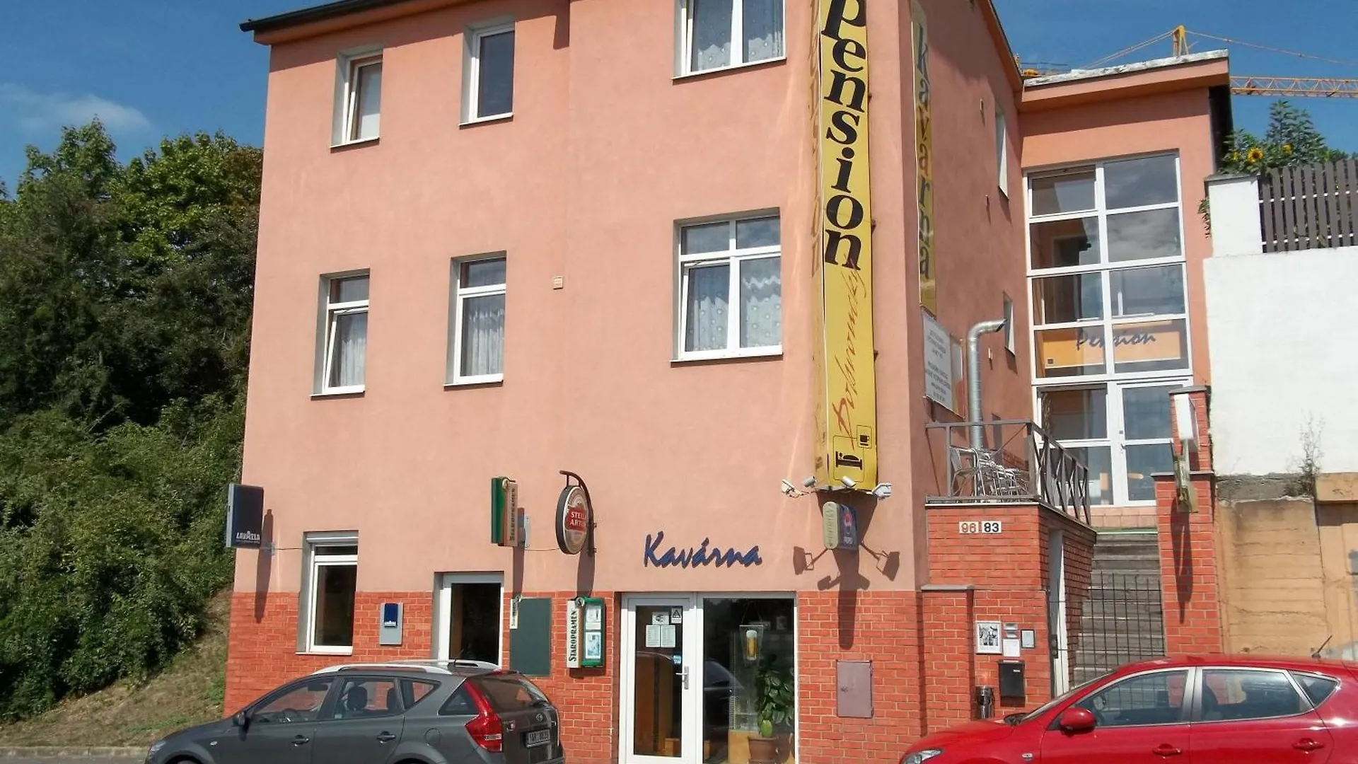 Pension Dobroucky location
